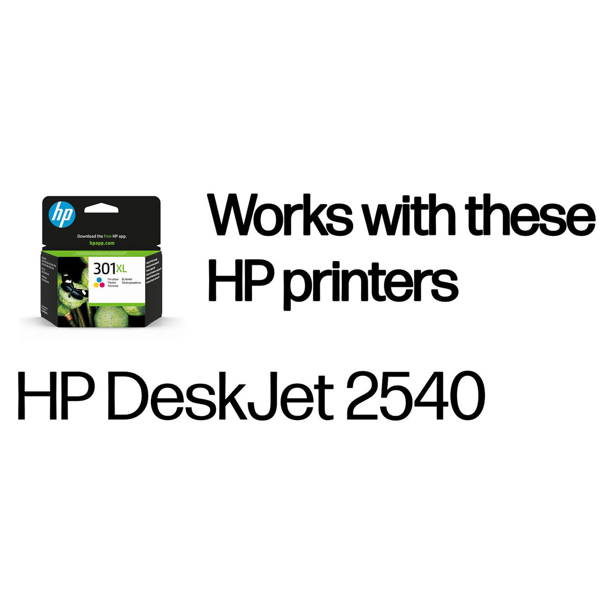 HP Tinte 301XL CH564EE Color (Cyan/Magenta/Gelb)