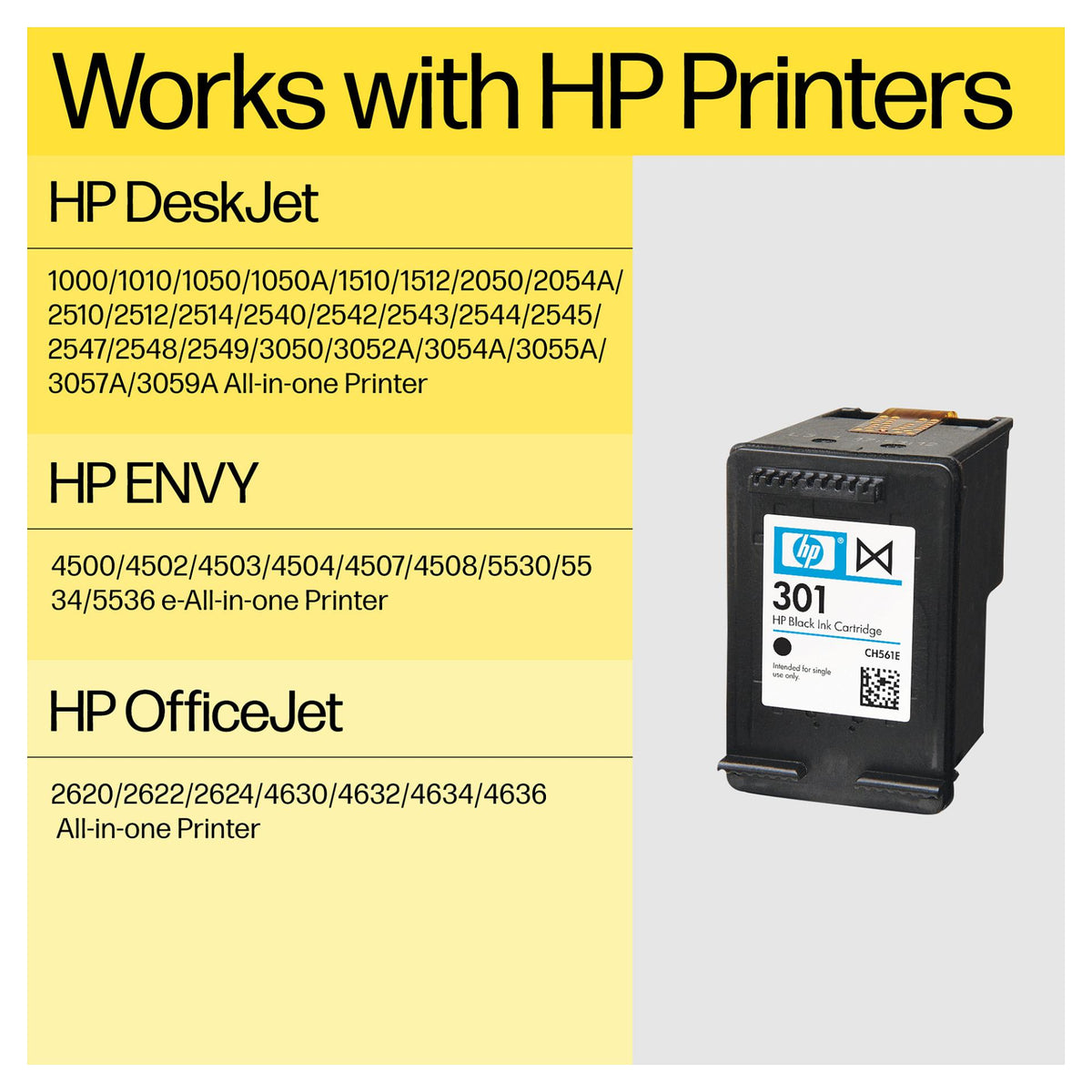 HP Tinte 301XL CH564EE Color (Cyan/Magenta/Gelb)