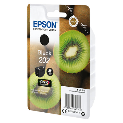 Epson Tinte 202 C13T02E14010 Schwarz bis zu 250 Seiten