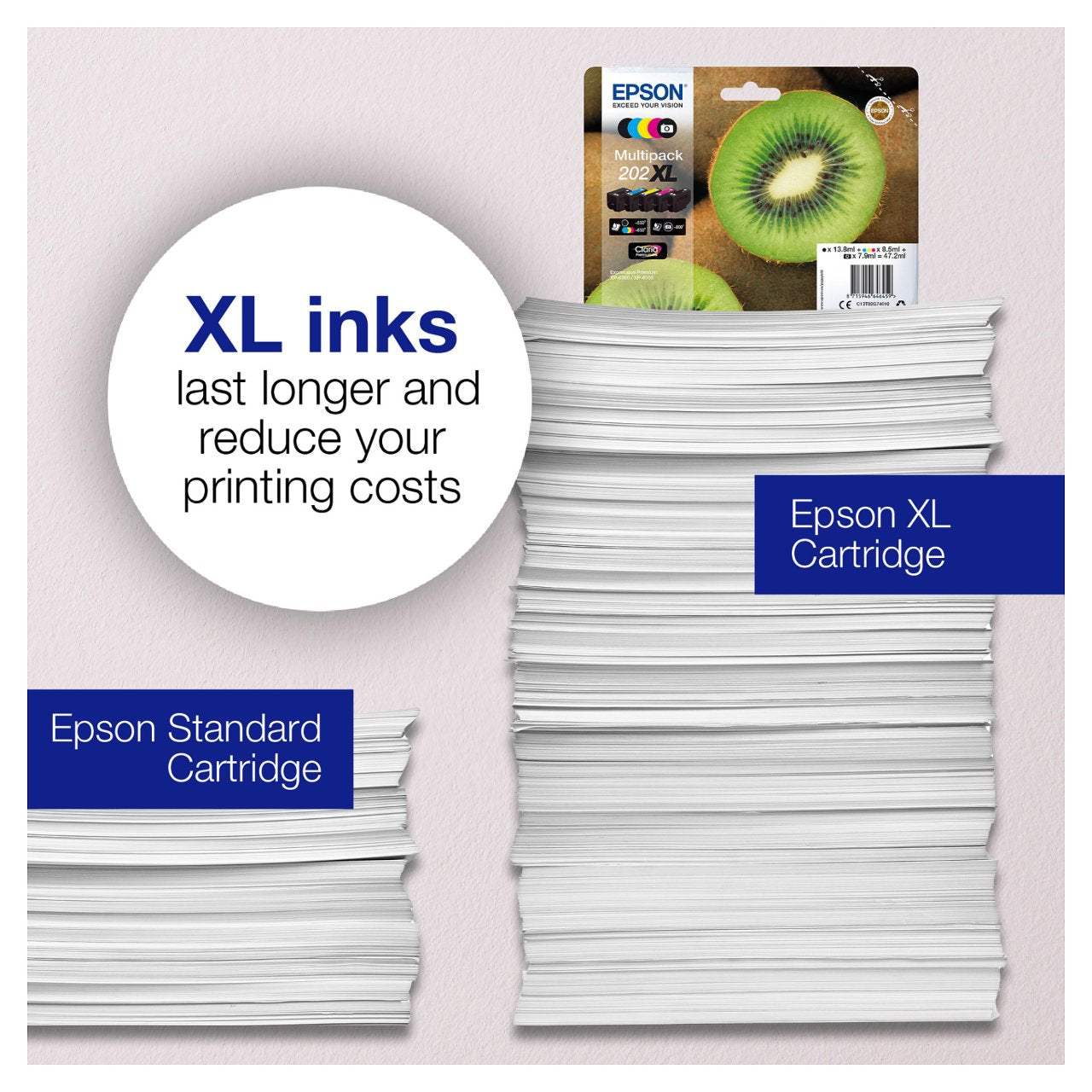Epson Tinte 202 C13T02E14010 Schwarz bis zu 250 Seiten
