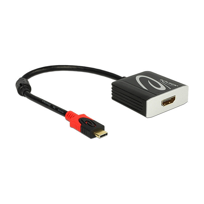 DeLock USB-C > HDMI (ST-BU) Adapter 4K 60Hz Schwarz