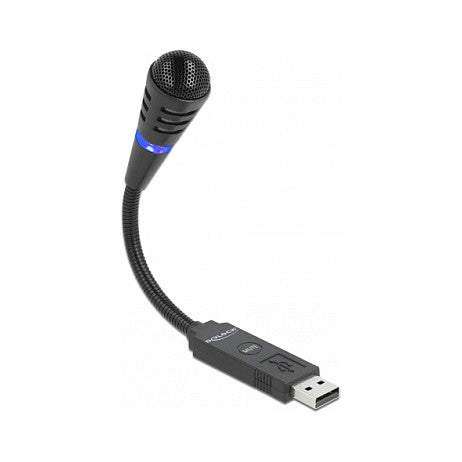 USB Mikrofon mit Schwanenhals und Mute Button