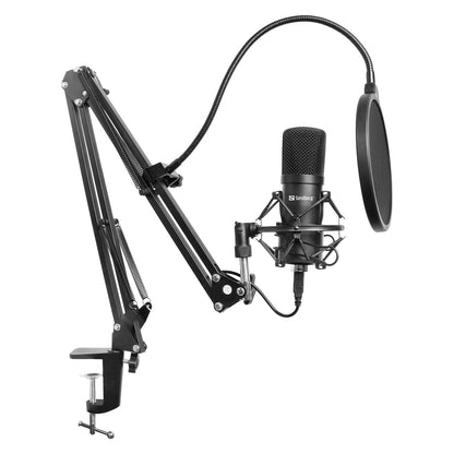 Broadcast Sandberg Streamer USB Microphone Kit