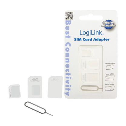 Logilink SIM Card Adapter LogiLink Nano->Standard
