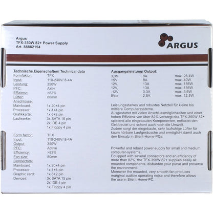 TFX 350W Inter-Tech Argus TFX-350W 82+