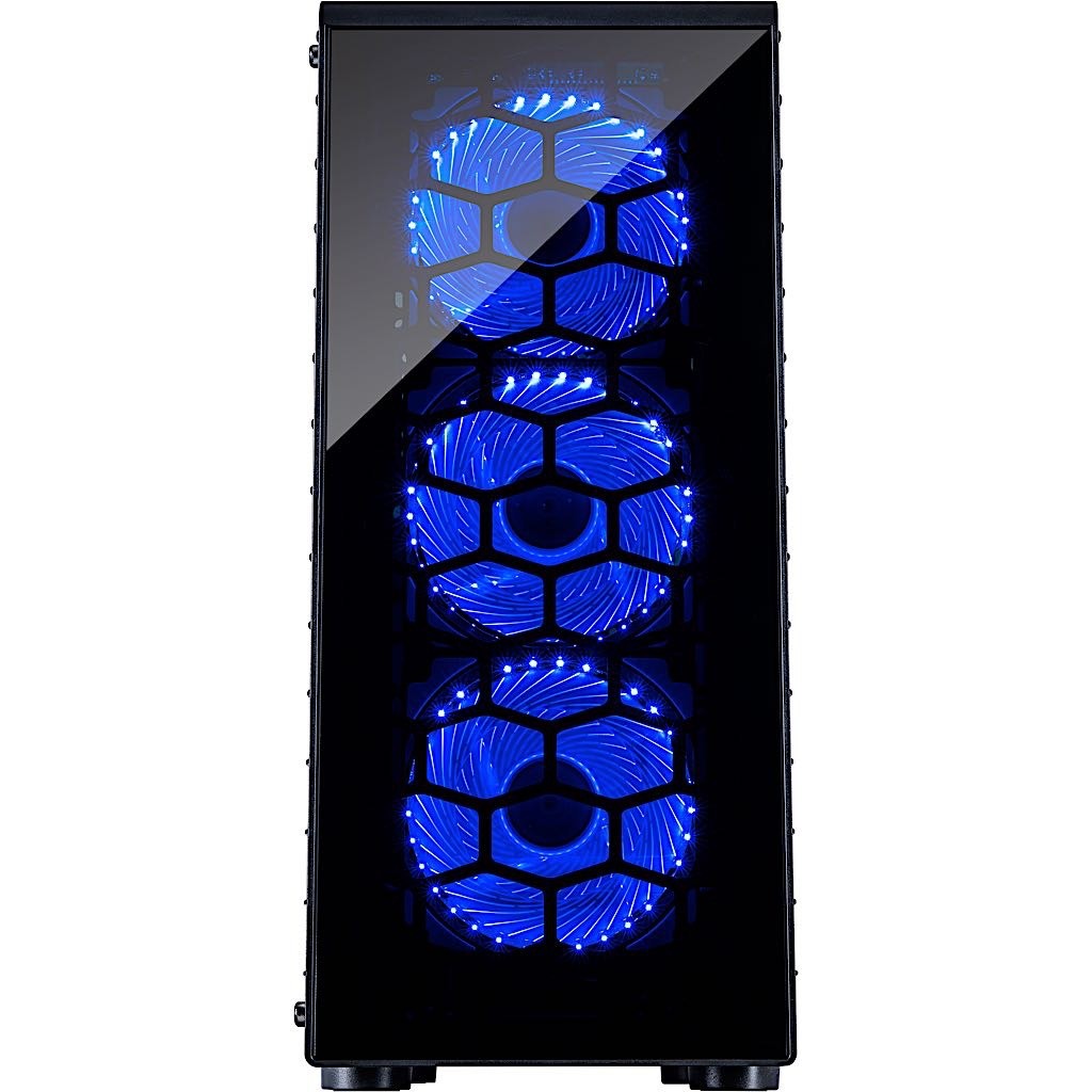 Midi Inter-Tech CXC2 Blue. w/o PSU