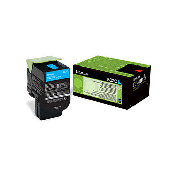 LEXMARK Toner cyan Rck f. CX310/410 510 1.000 S.