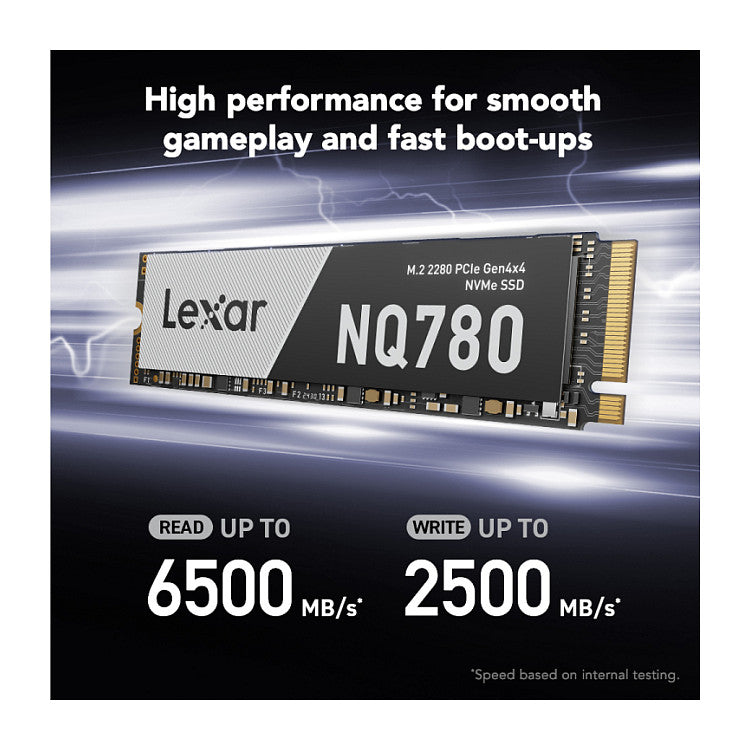 M.2 1TB Lexar PCIe Gen 4X4 NQ780 NVMe