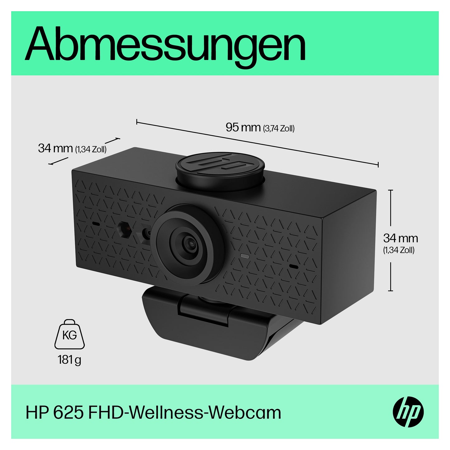 HP 625 4MP 1920x1080 Audio USB