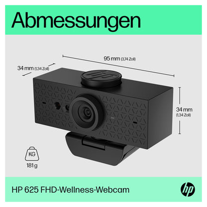 HP 625 4MP 1920x1080 Audio USB