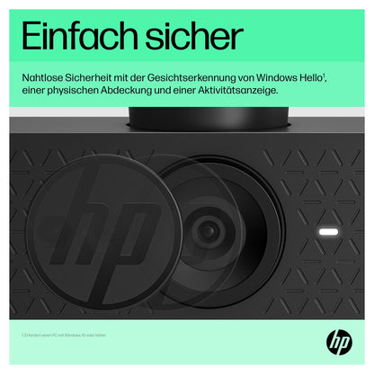 HP 625 4MP 1920x1080 Audio USB