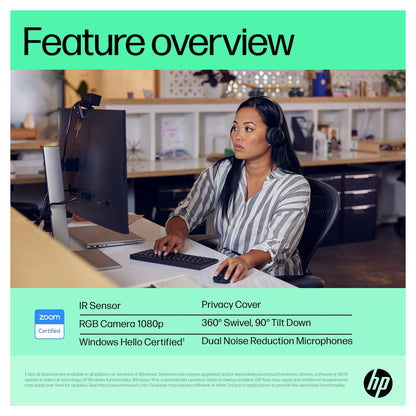 HP 625 4MP 1920x1080 Audio USB
