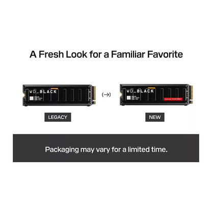 M.2 8TB WD Black SN8100 NVMe - With Heatsink