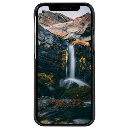 dbramante1928 New York - Flip-Hlle fr Mobiltelefon - 2-in-1 - Vollnarbenleder - Night Black - fr Apple iPhone 11, XR