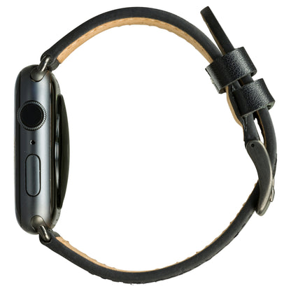 dbramante1928 Copenhagen - Uhrarmband fr Smartwatch - Weltraum grau/schwarz - fr Apple Watch Herms Series 9