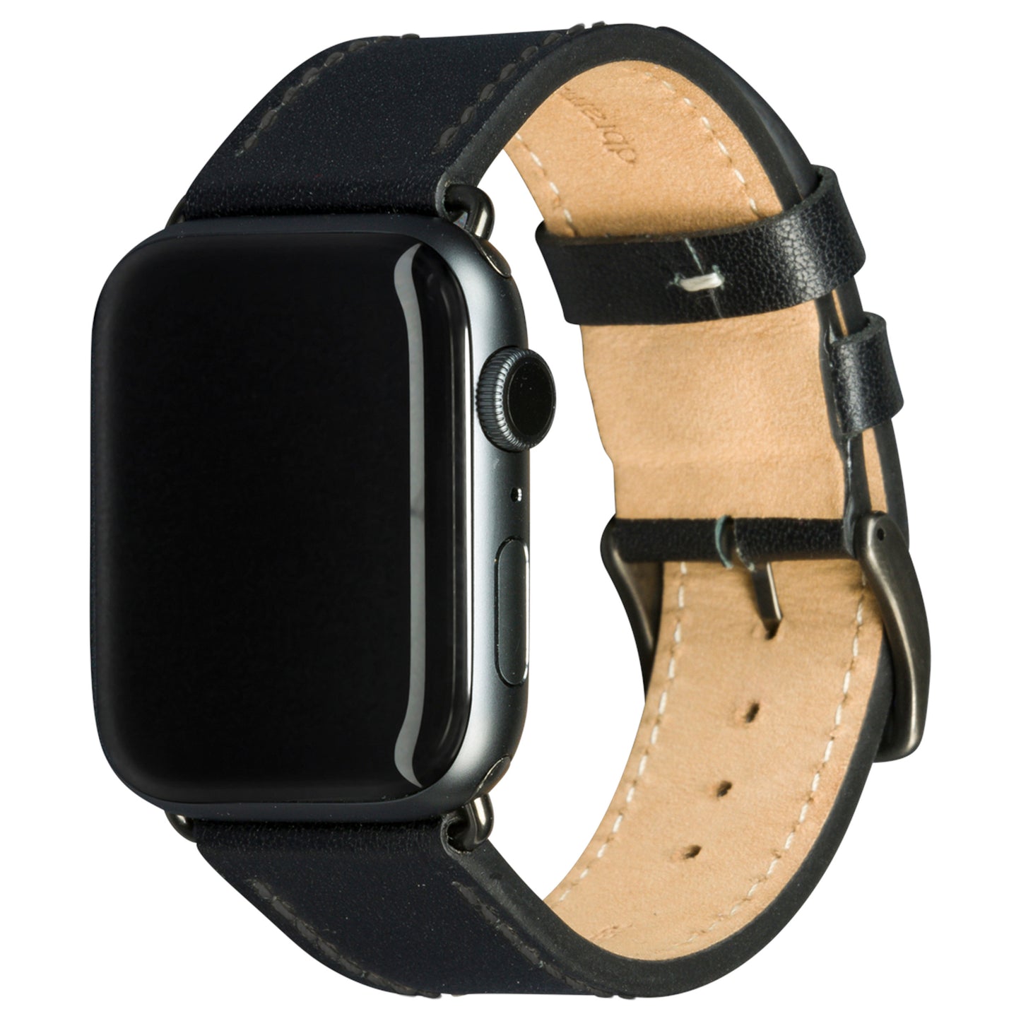 dbramante1928 Copenhagen - Uhrarmband fr Smartwatch - Weltraum grau/schwarz - fr Apple Watch Herms Series 9