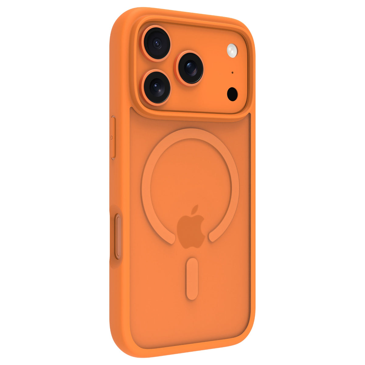 dbramante1928 Grenen - Hintere Abdeckung fr Mobiltelefon - MagSafe-Kompatibilitt - Kunststoff - orange - fr Apple