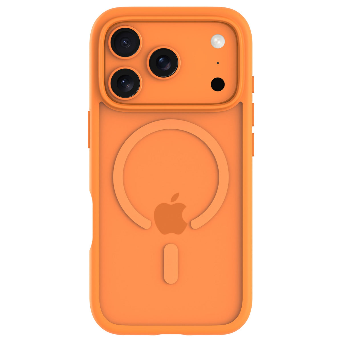 dbramante1928 Grenen - Hintere Abdeckung fr Mobiltelefon - MagSafe-Kompatibilitt - Kunststoff - orange - fr Apple