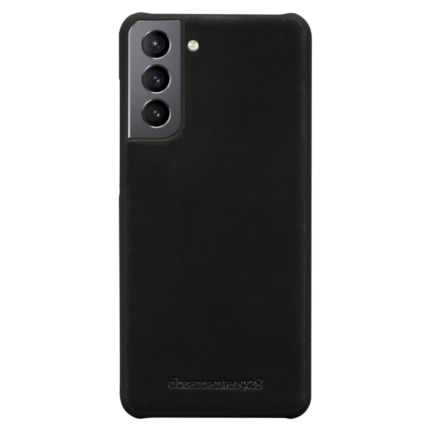 dbramante1928 Lynge - Flip-Hlle fr Mobiltelefon - genarbtes Leder - Schwarz - fr Samsung Galaxy S21+ 5G