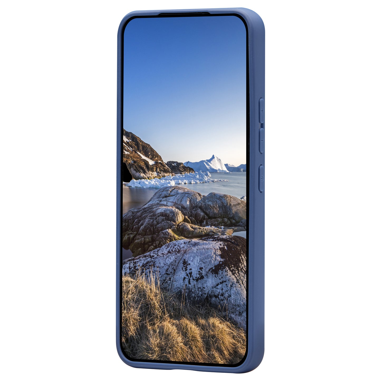 dbramante1928 Greenland - Hintere Abdeckung fr Mobiltelefon - recycelter Kunststoff - Pazifikblau - fr Samsung S22