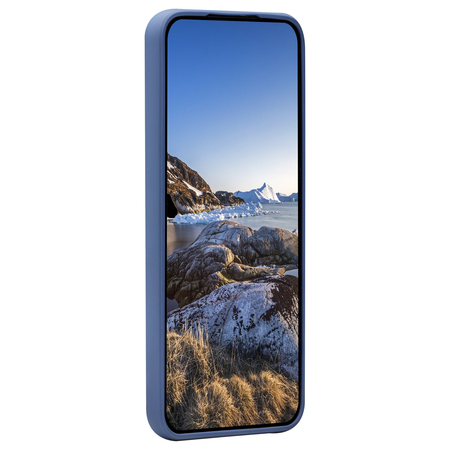 dbramante1928 Greenland - Hintere Abdeckung fr Mobiltelefon - recycelter Kunststoff - Pazifikblau - fr Samsung S22