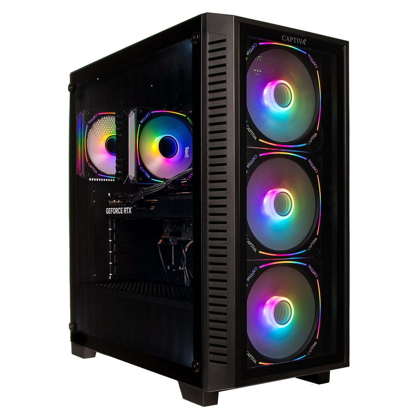 Captiva Highend Gaming PC R89-503 RYZ7 7800X3D, 32GB DDR5 RAM, 2TB M.2 SSD, RTX 5070 Ti W11 Home