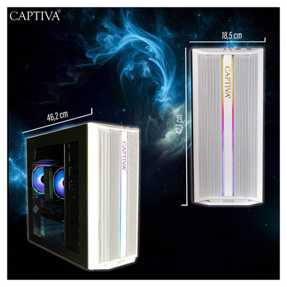 Captiva Advanced Gaming PC R98-608 Ryzen 7 5700X 32GB/1TB SSD RTX 5060 Win11