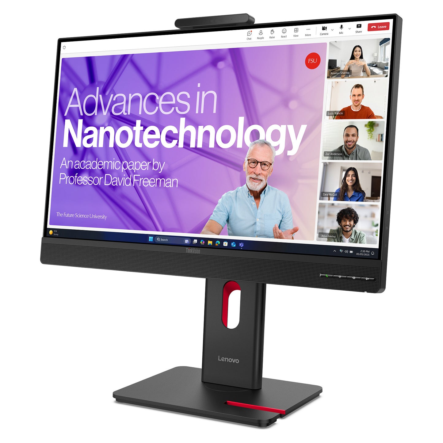 Lenovo ThinkVision T27QD-4v (27") QHD HDMI/DP/USB-C/DOC