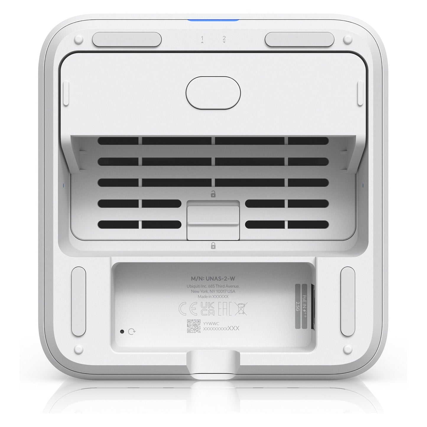 2-bay Ubiquiti UNAS-2-W white