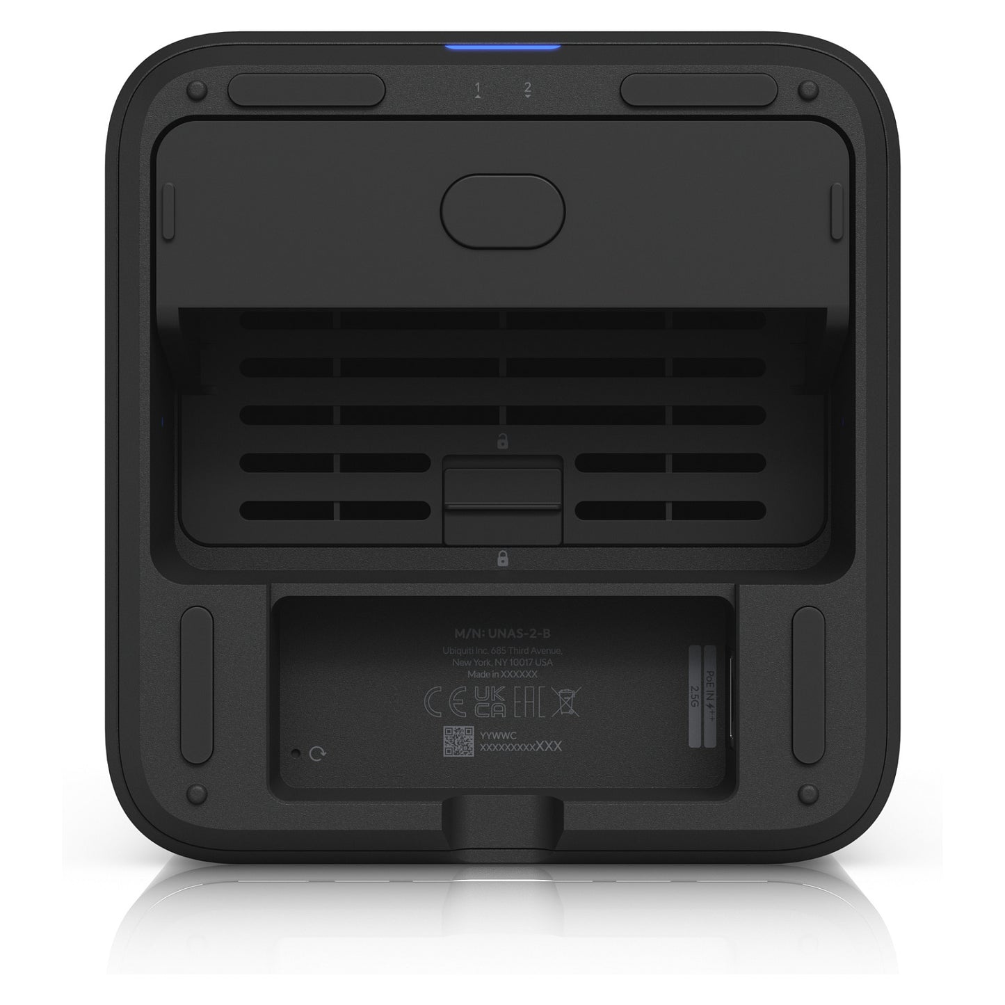 2-bay Ubiquiti UNAS-2-B black
