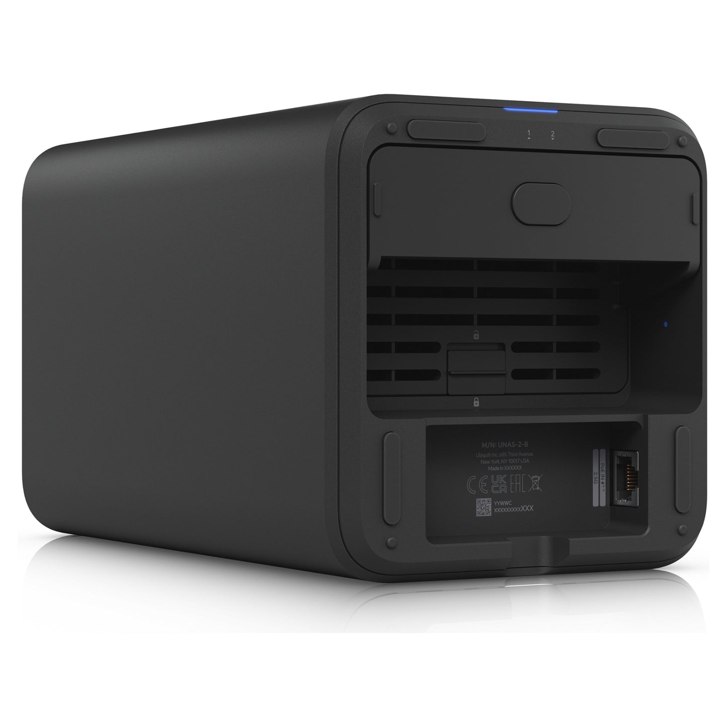 2-bay Ubiquiti UNAS-2-B black