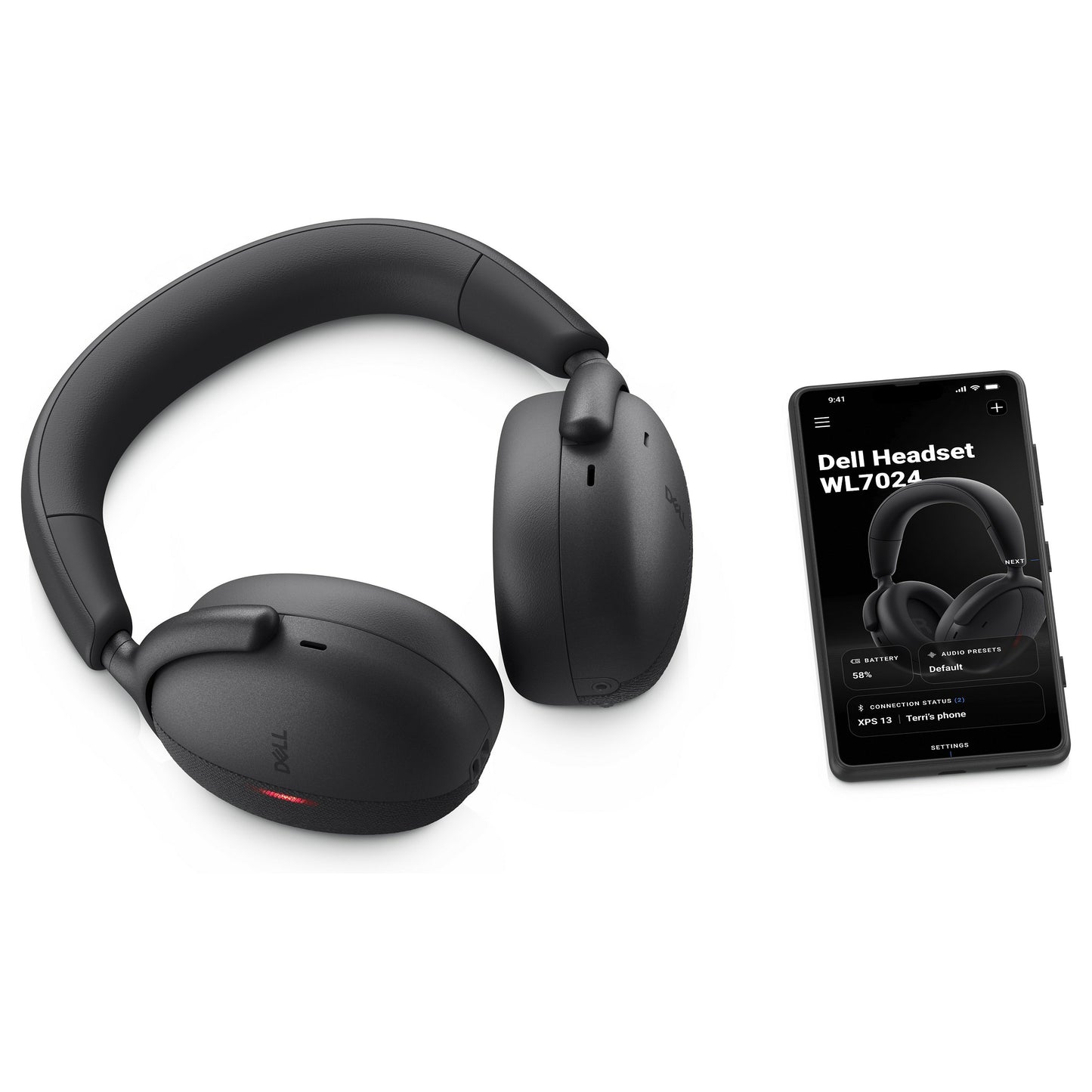 Dell Premier Wireless ANC Headset WL7024 - Headset