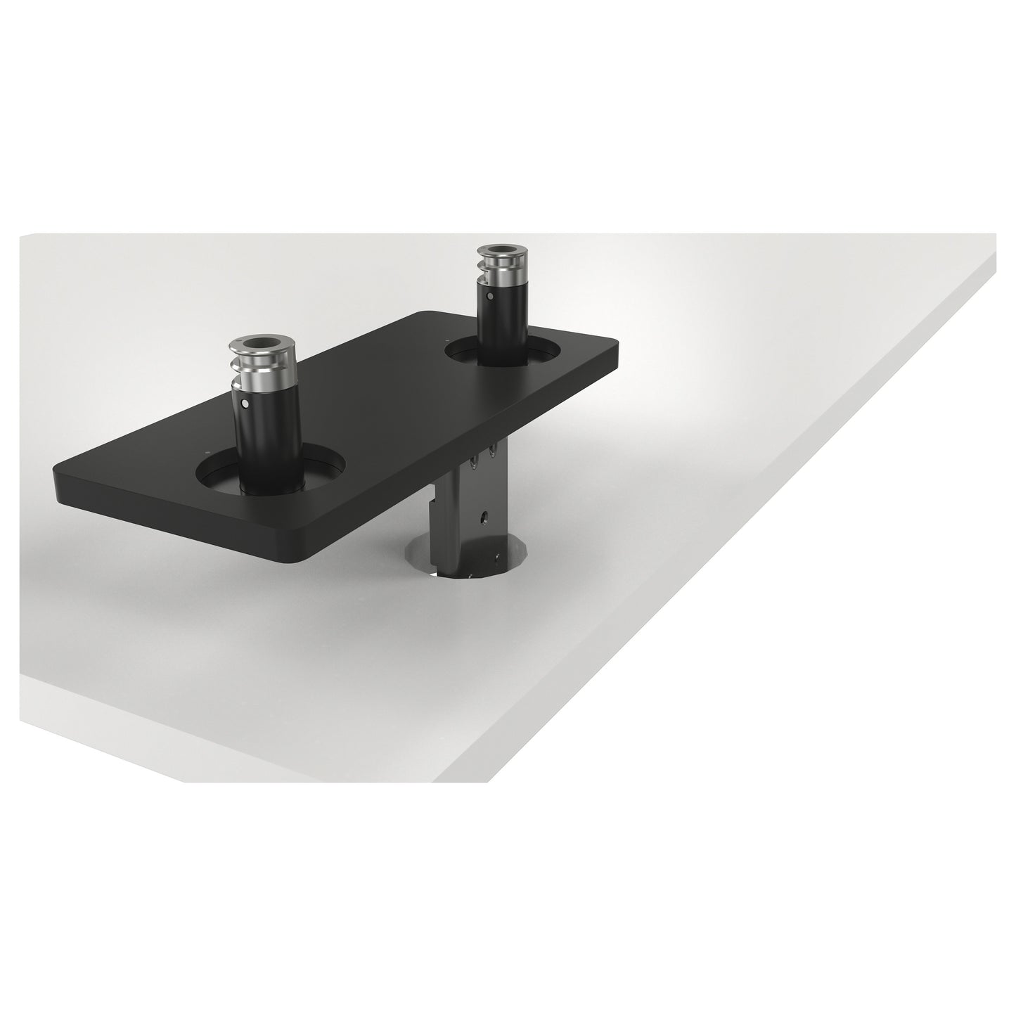 DELL Monitor-Halterung MDA20 DELL-MDA20 schwarz für 2 Monitore. Tischklemme