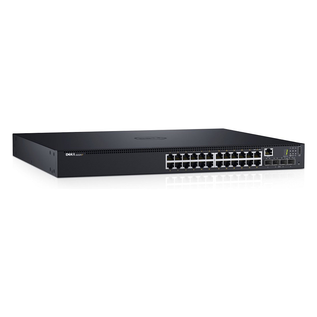 DELL Switch N1524P 24G 4SFP+ PoE600W 24x10/100/1000 4xSFP+ PoE+ L2+