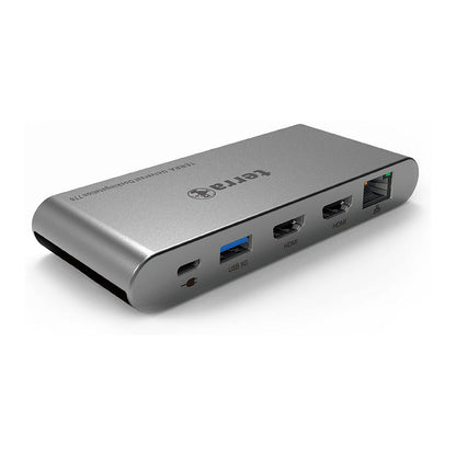 D Wortmann TERRA MOBILE Dockingstation 770 USB-C Dual Display Dockingstation mit Dual Display