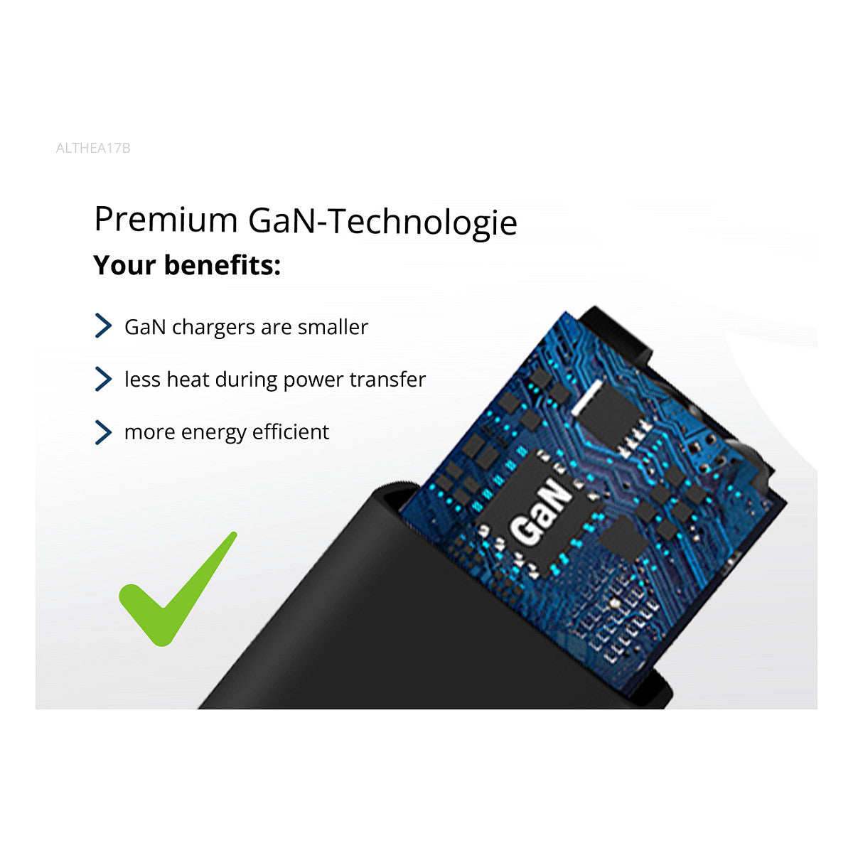 CONCEPTRONIC Ladegerät 3Port GaN 2xUSB-C/1xA 67WPD3.0/PPS sw
