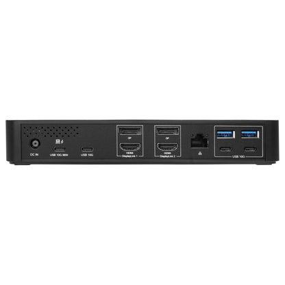 CONCEPTRONIC 17-1 Dock USB-C->HDMI/DP/GbE/3xUSB-C/+ 135W sw