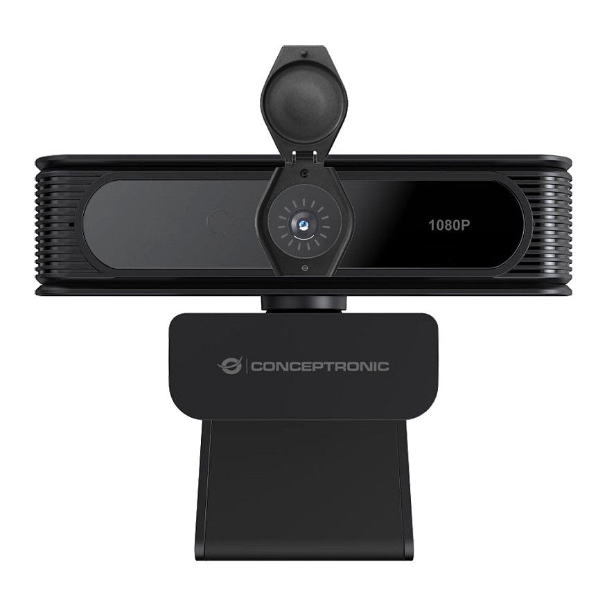 CONCEPTRONIC Webcam USB-A2.0 80° 1080P/30Hz FullHD +Mikro sw