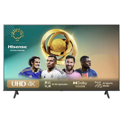 189,0cm/75" (3840x2160) Hisense 75E6NT 16:9 DLED 60Hz HDMI USB WLAN Bluetooth HDR10+ Speaker Black
