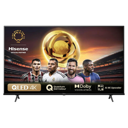 189,0cm/75" (3840x2160) Hisense 75E77NQ 16:9 QLED 60Hz HDMI USB WLAN Bluetooth HDR10+ Speaker Black