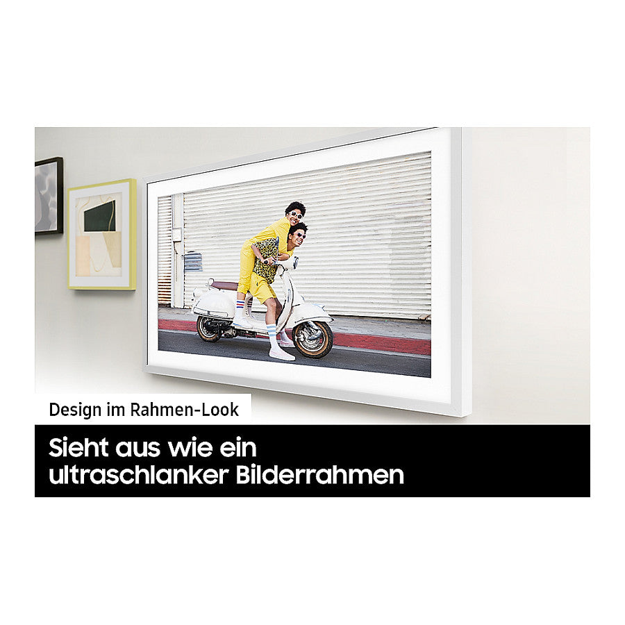 80,0cm/32" (1920x1080) Samsung The Frame GQ32LS03CBUXZG 16:9 QLED 50Hz HDMI USB WLAN Bluetooth HDR10+ Speaker Black