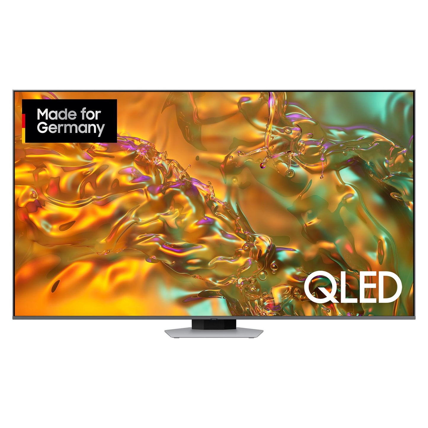 215,9cm/85" (3840x2160) Samsung GQ85Q80DATXZG 16:9 QLED 100Hz HDMI USB WLAN Bluetooth HDR10+ Speaker Titan Black