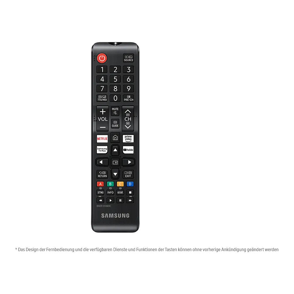 80,0cm/32" (1920x1080) Samsung GU32F6009FUXZG 16:9 LED 50Hz HDMI USB WLAN Triple Tuner HDR10 Speaker Black