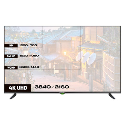 109,2cm/43" (3840x2160) JAPANNEXT JN-IPS430UHD60F 16:9 IPS 60Hz HDMI USB WLAN Speaker Black