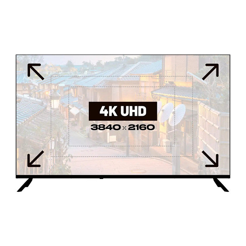 127,0cm/50" (3840x2160) JAPANNEXT JN-IPS500UHD60F 16:9 IPS 60Hz HDMI USB WLAN Speaker Black