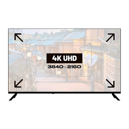 127,0cm/50" (3840x2160) JAPANNEXT JN-IPS500UHD60F 16:9 IPS 60Hz HDMI USB WLAN Speaker Black
