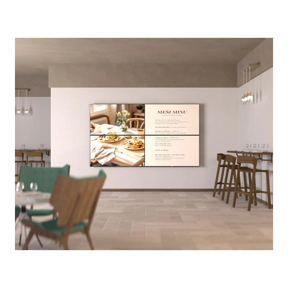 139,0cm/55" (3840x2160) JAPANNEXT JN-IPS550UHD60F 16:9 IPS 60Hz HDMI USB WLAN Speaker Black