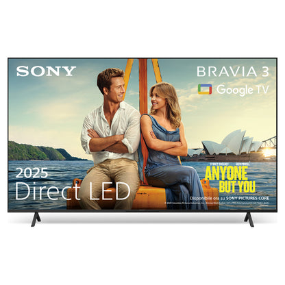 215,0cm/85" (3840x2160) Sony BRAVIA K-85S35B 16:9 LED 50Hz HDMI USB WLAN Bluetooth HDR10 Speaker Black