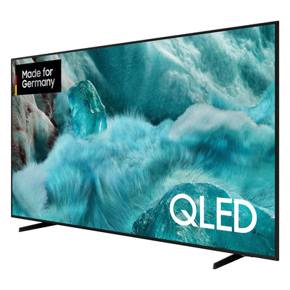 189cm/75" (3840x2160) Samsung GQ75Q7F2AUXZG 16:9 QLED 50Hz 3x HDMI USB WLAN Triple-Tuner Smart TV HDR10+ Black