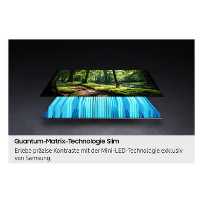 138,0cm/55" (3840x2160) Samsung GQ55QN70FAUXZG 16:9 Neo QLED 100Hz 4x HDMI 2x USB WLAN Triple-Tuner Smart TV Black